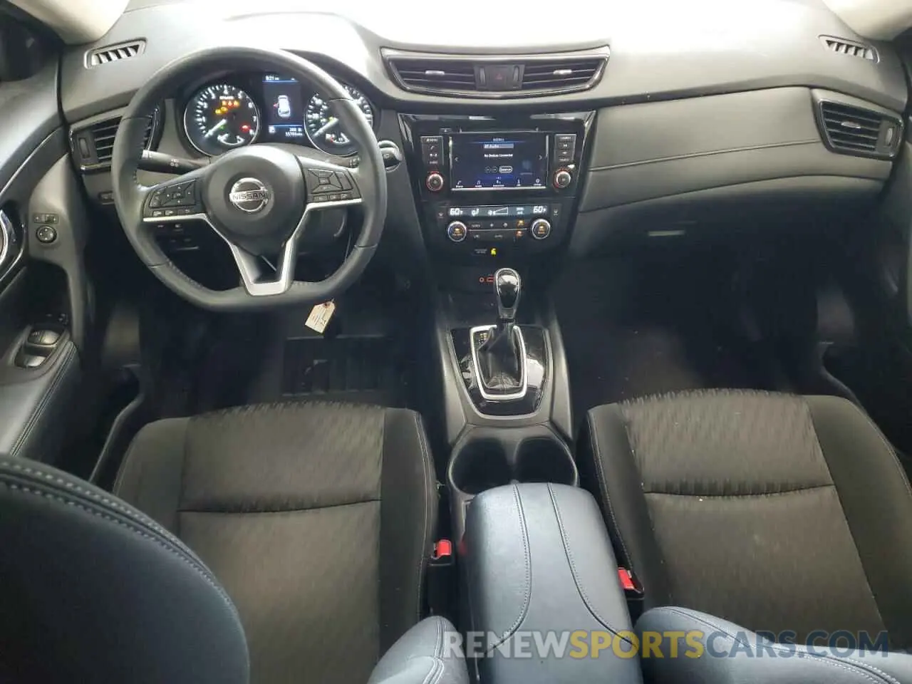 8 Photograph of a damaged car KNMAT2MV6KP537205 NISSAN ROGUE 2019