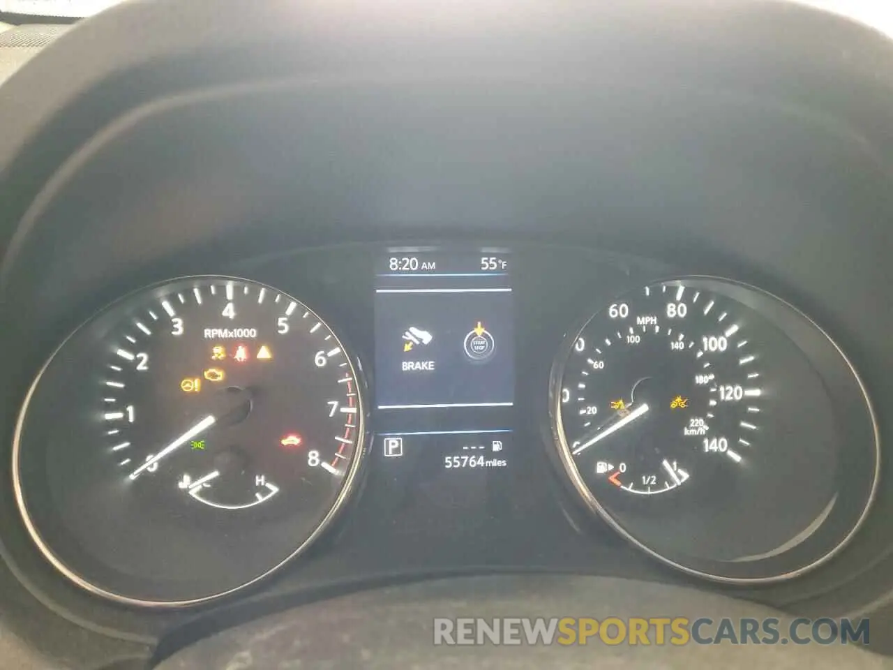 9 Photograph of a damaged car KNMAT2MV6KP537205 NISSAN ROGUE 2019