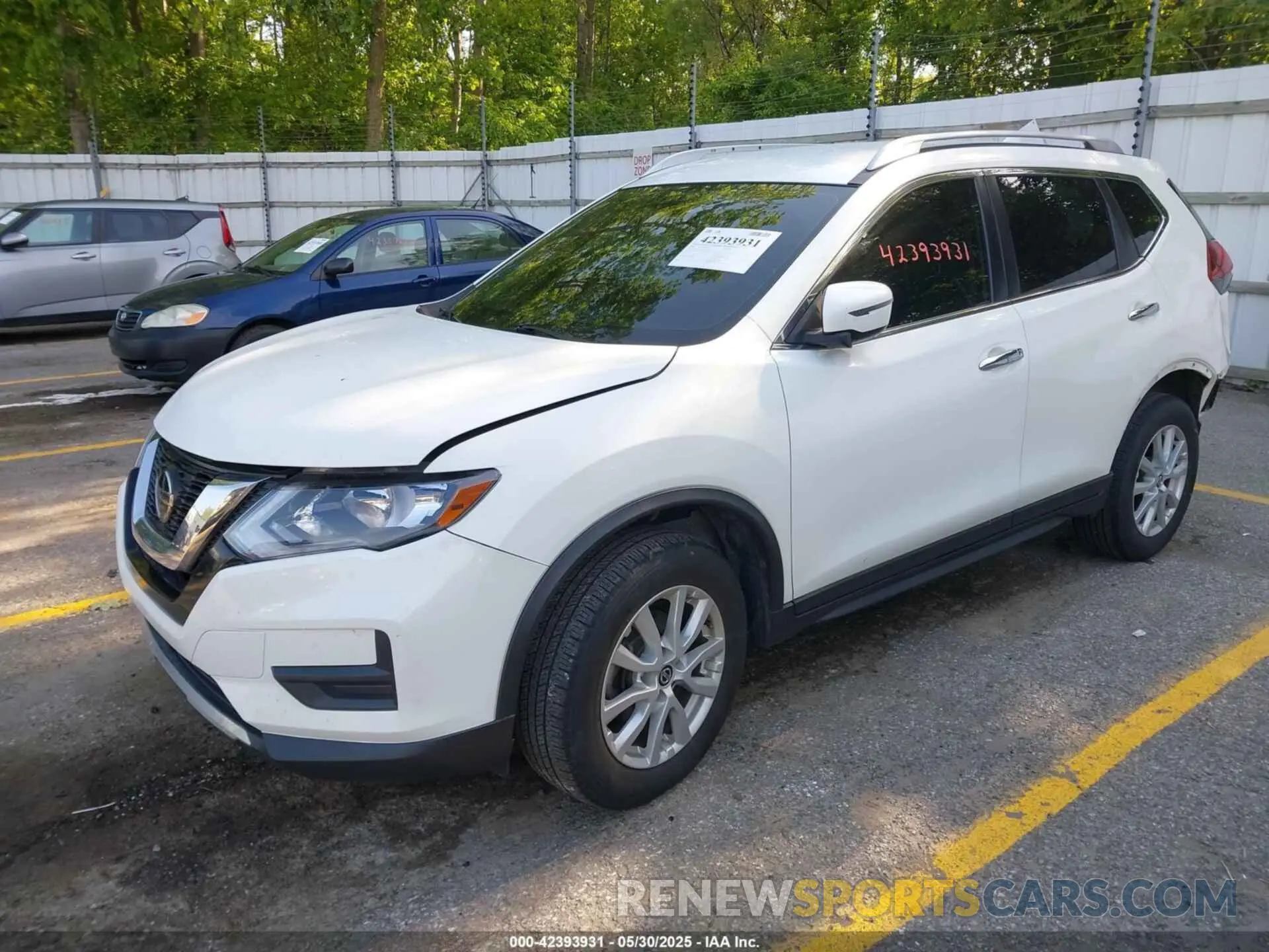 2 Photograph of a damaged car KNMAT2MV6KP549872 NISSAN ROGUE 2019