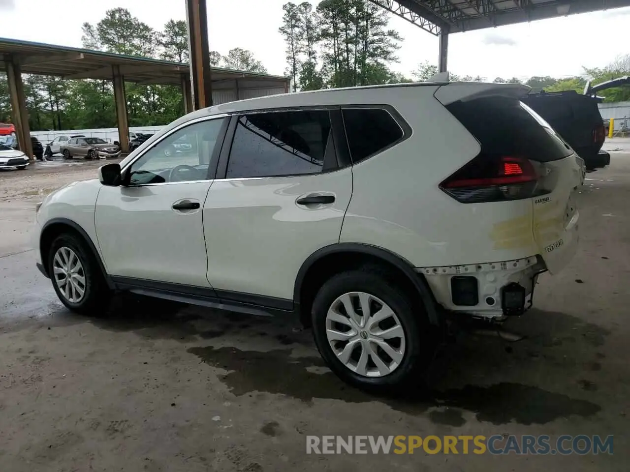 2 Photograph of a damaged car KNMAT2MV7KP503662 NISSAN ROGUE 2019
