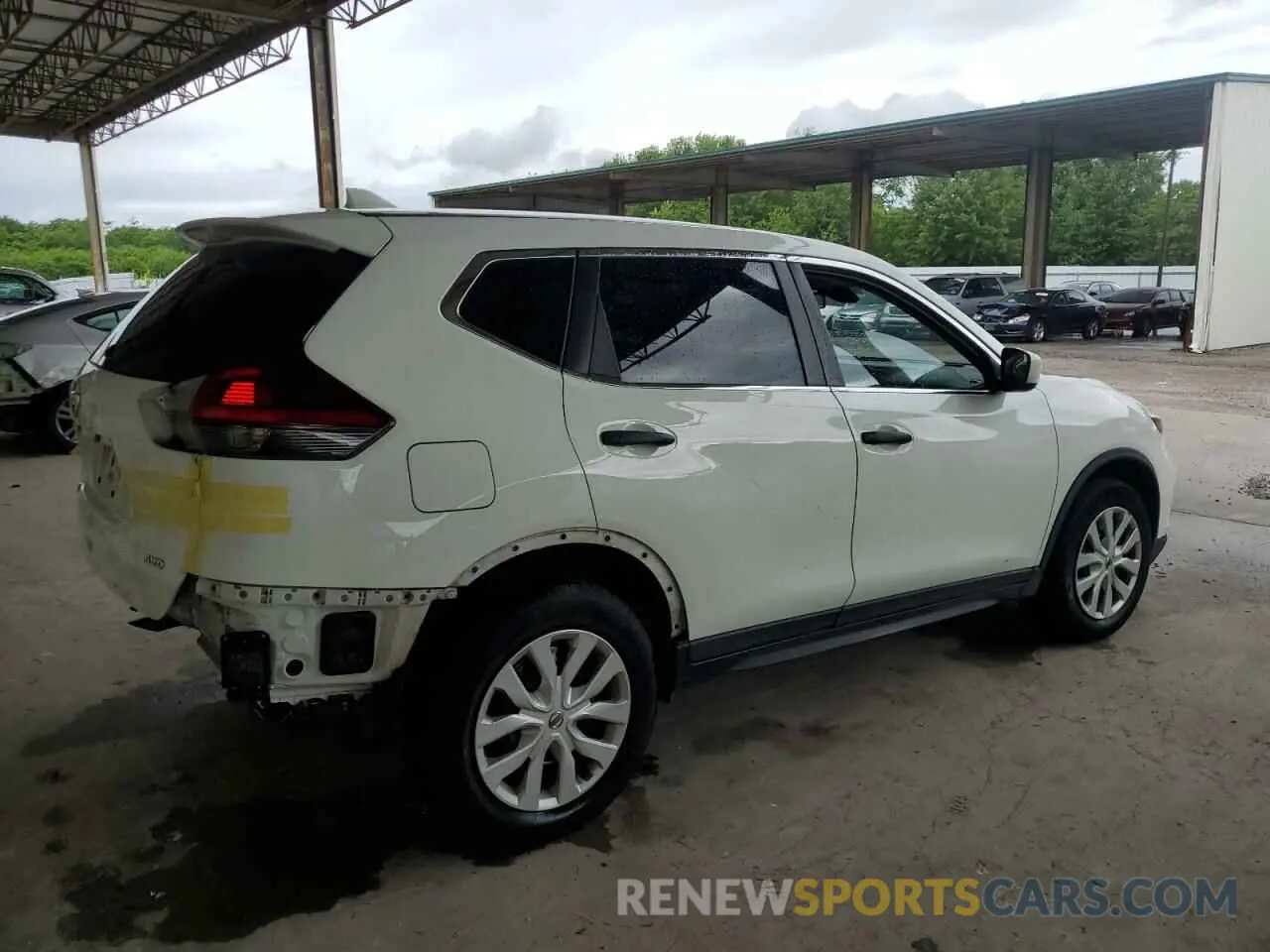 3 Photograph of a damaged car KNMAT2MV7KP503662 NISSAN ROGUE 2019
