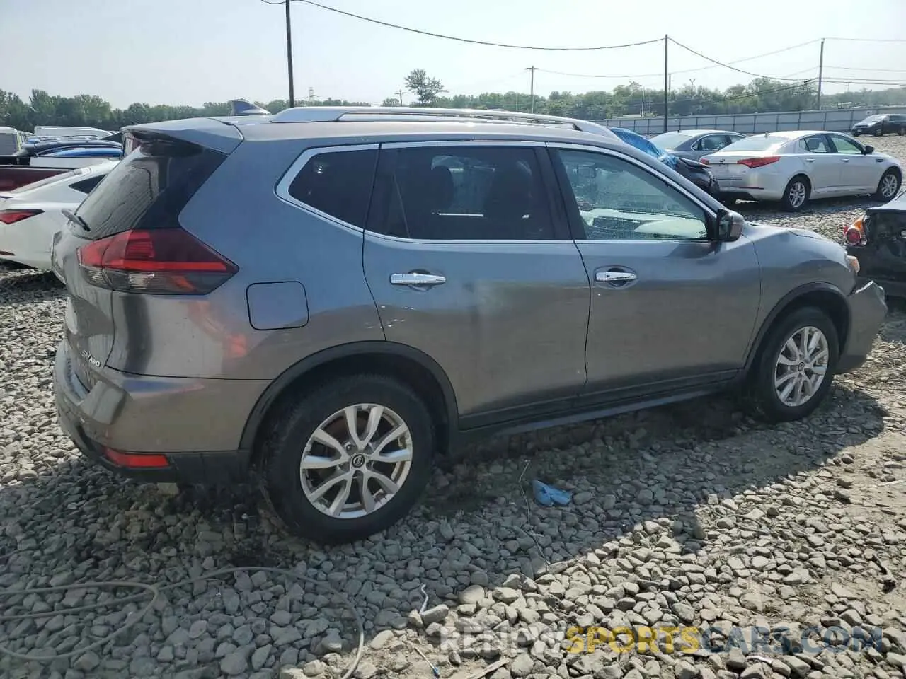 3 Photograph of a damaged car KNMAT2MV7KP506576 NISSAN ROGUE 2019