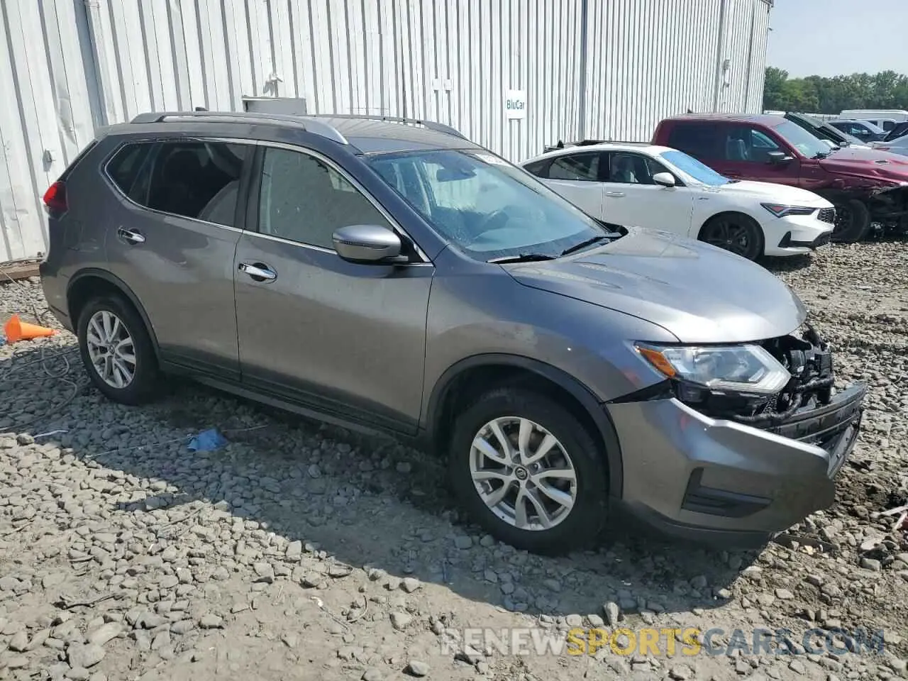 4 Photograph of a damaged car KNMAT2MV7KP506576 NISSAN ROGUE 2019