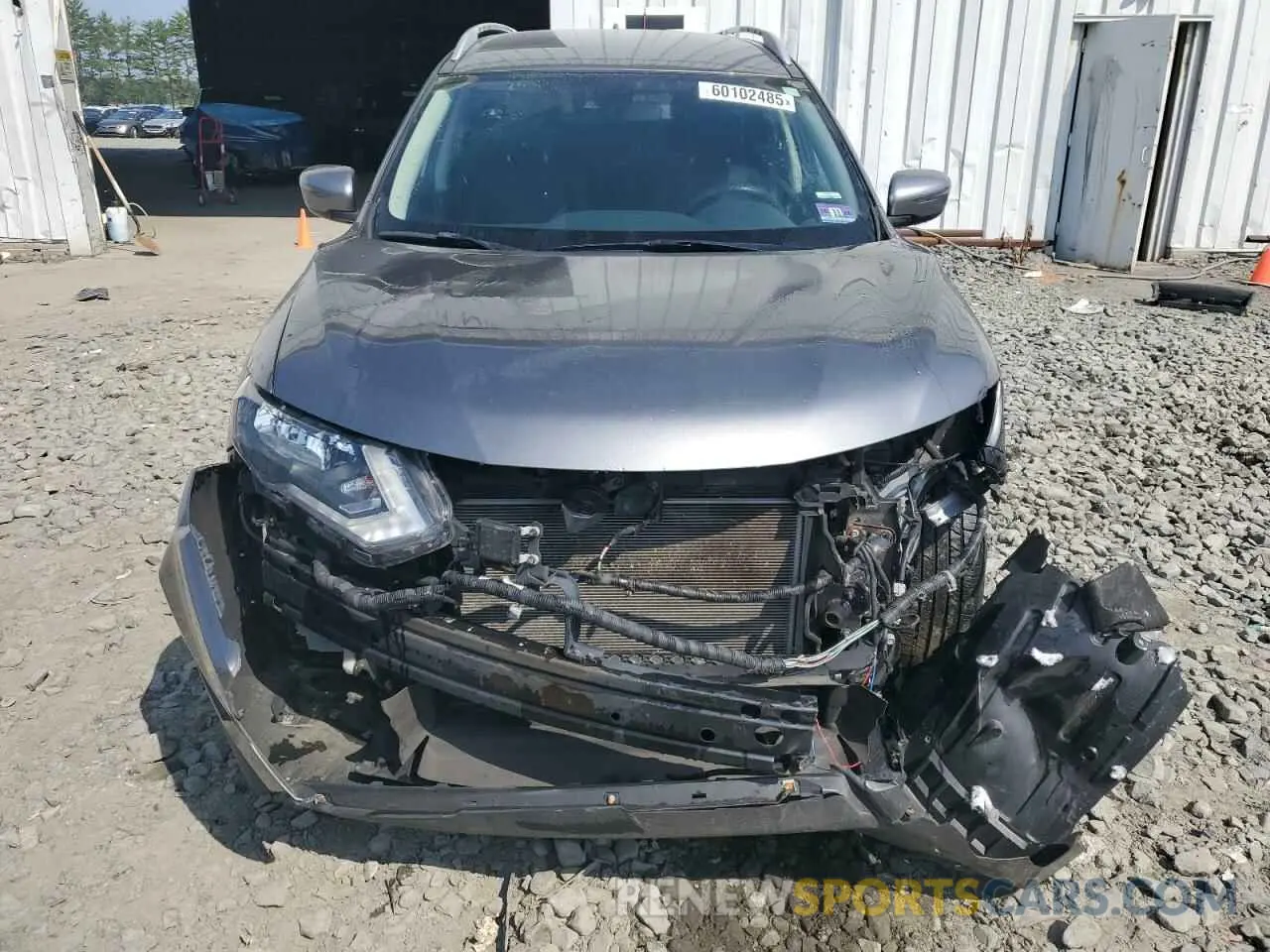 5 Photograph of a damaged car KNMAT2MV7KP506576 NISSAN ROGUE 2019