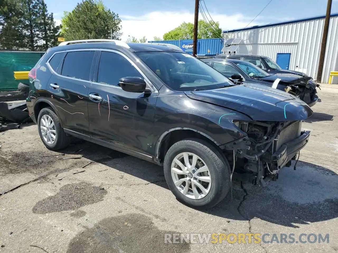 4 Photograph of a damaged car KNMAT2MV7KP514225 NISSAN ROGUE 2019
