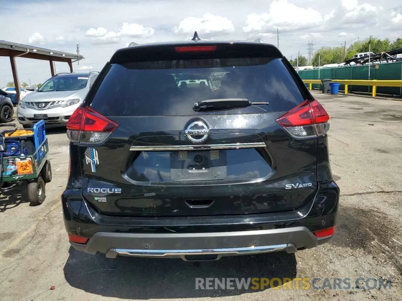 6 Photograph of a damaged car KNMAT2MV7KP514225 NISSAN ROGUE 2019