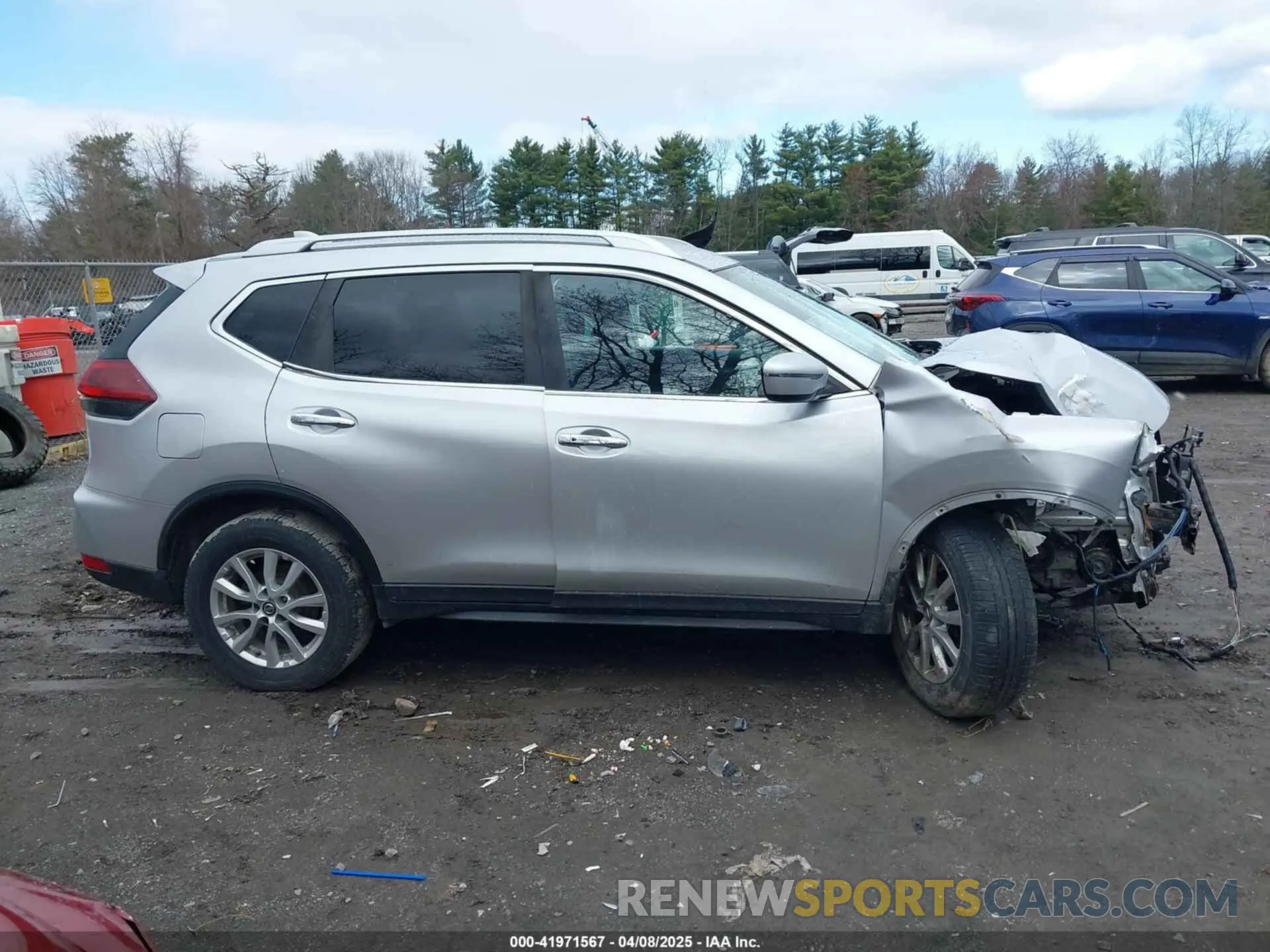 13 Photograph of a damaged car KNMAT2MV7KP521613 NISSAN ROGUE 2019
