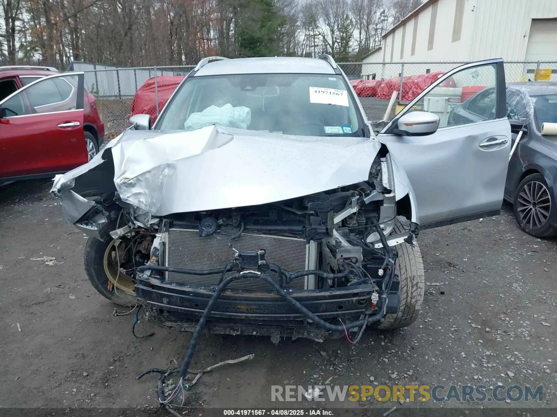 6 Photograph of a damaged car KNMAT2MV7KP521613 NISSAN ROGUE 2019