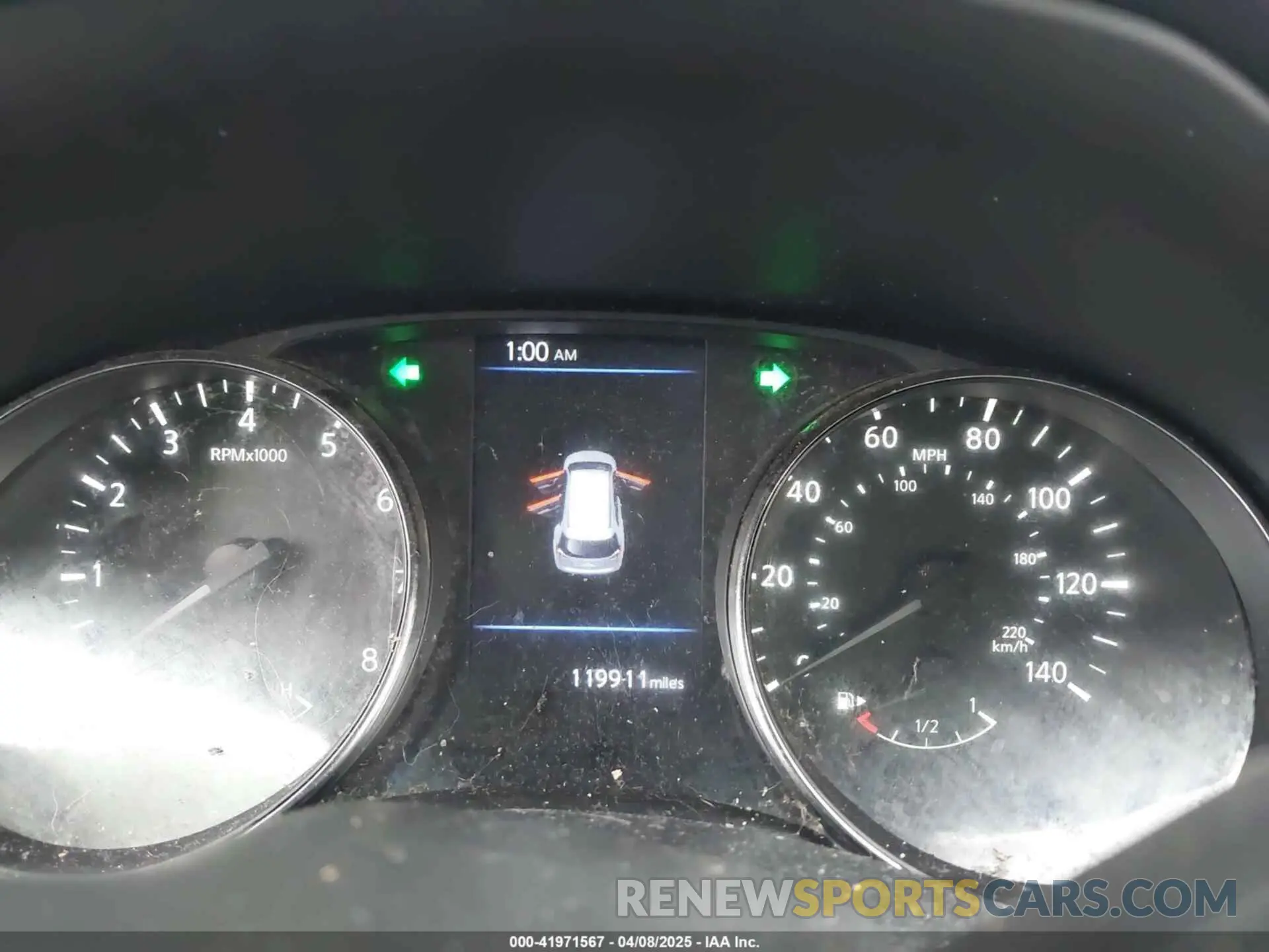 7 Photograph of a damaged car KNMAT2MV7KP521613 NISSAN ROGUE 2019