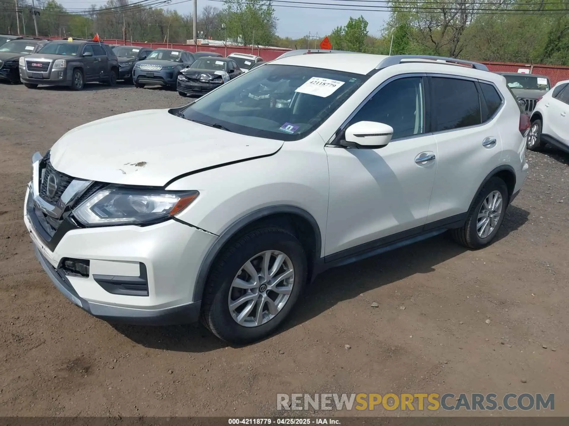 2 Photograph of a damaged car KNMAT2MV7KP550092 NISSAN ROGUE 2019