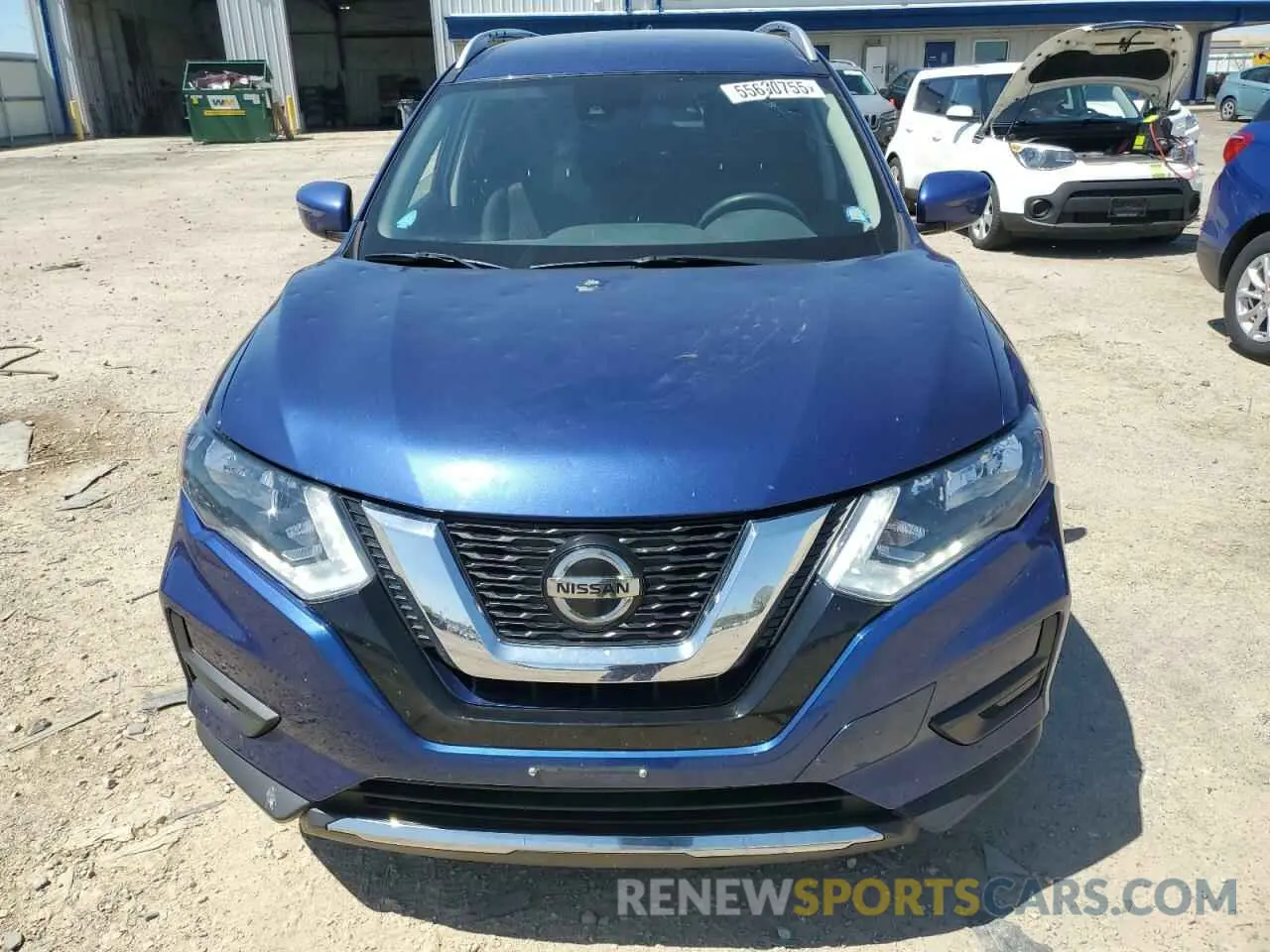 5 Photograph of a damaged car KNMAT2MV7KP551954 NISSAN ROGUE 2019