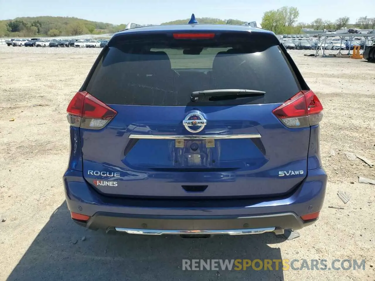 6 Photograph of a damaged car KNMAT2MV7KP551954 NISSAN ROGUE 2019
