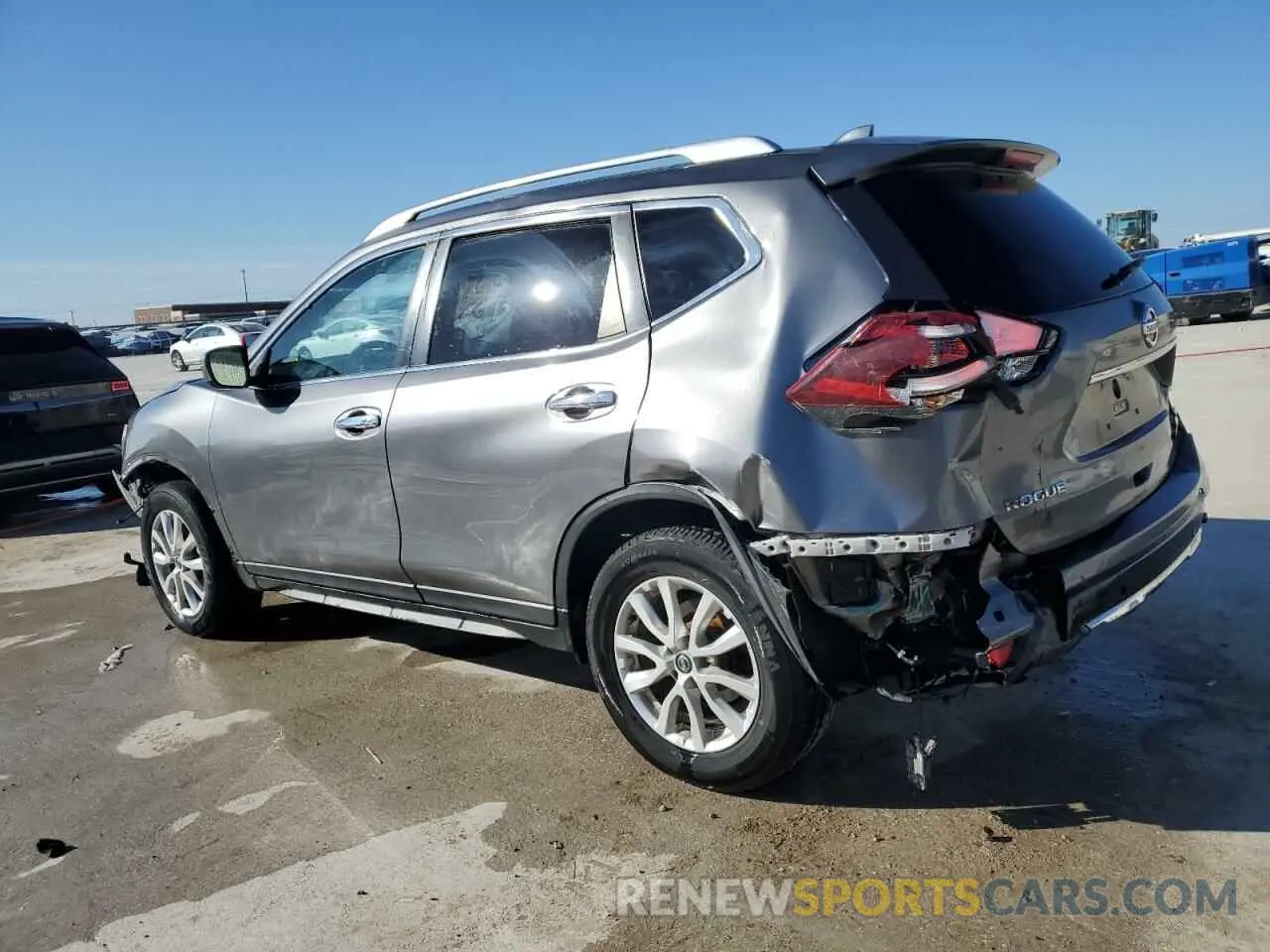 2 Photograph of a damaged car KNMAT2MV7KP555227 NISSAN ROGUE 2019