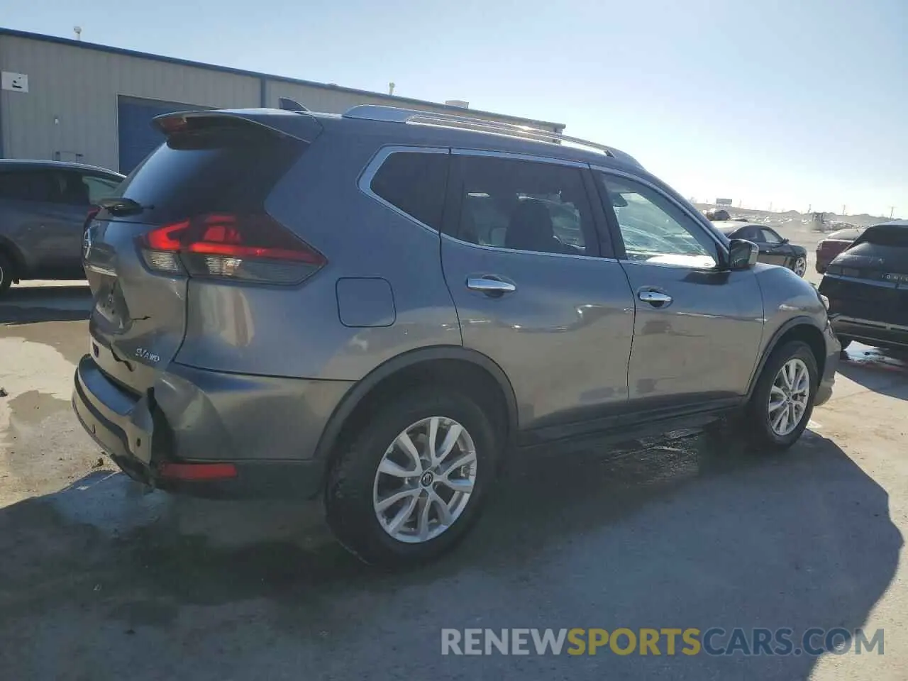 3 Photograph of a damaged car KNMAT2MV7KP555227 NISSAN ROGUE 2019