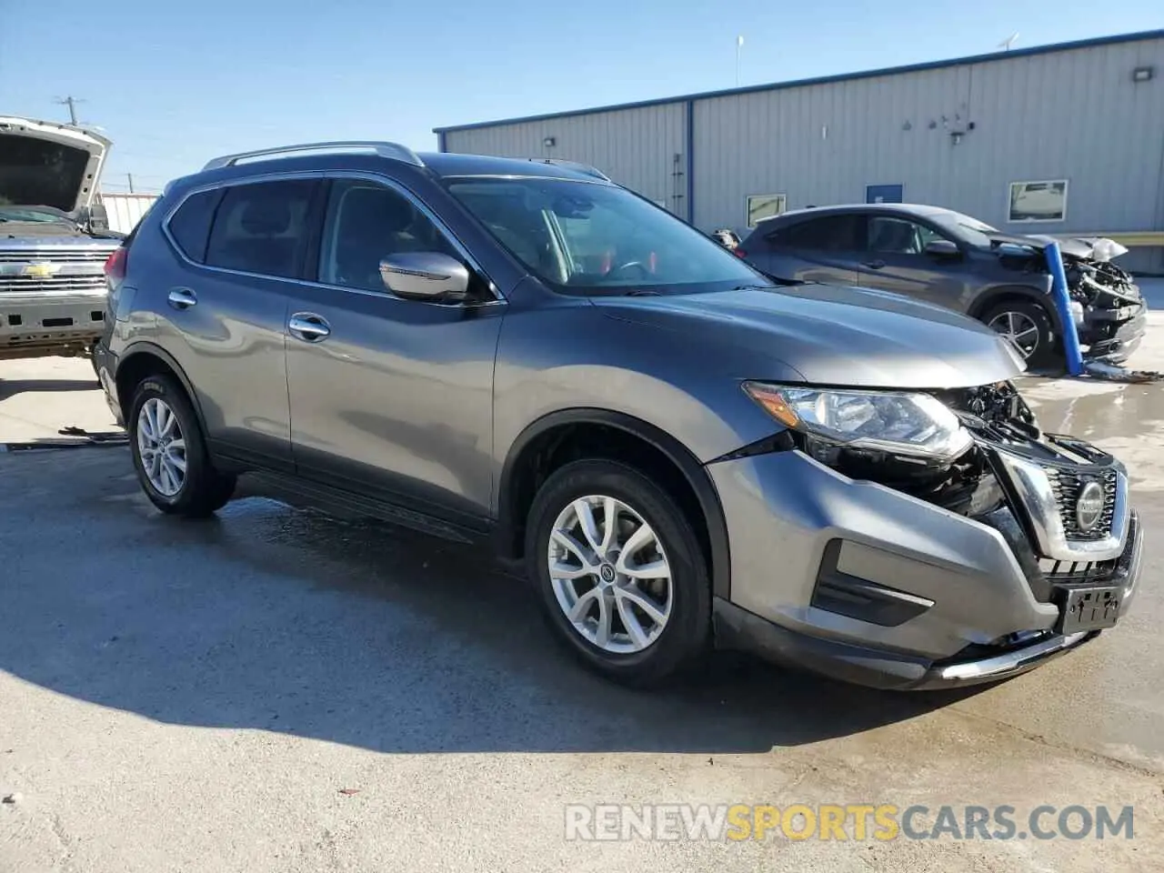4 Photograph of a damaged car KNMAT2MV7KP555227 NISSAN ROGUE 2019