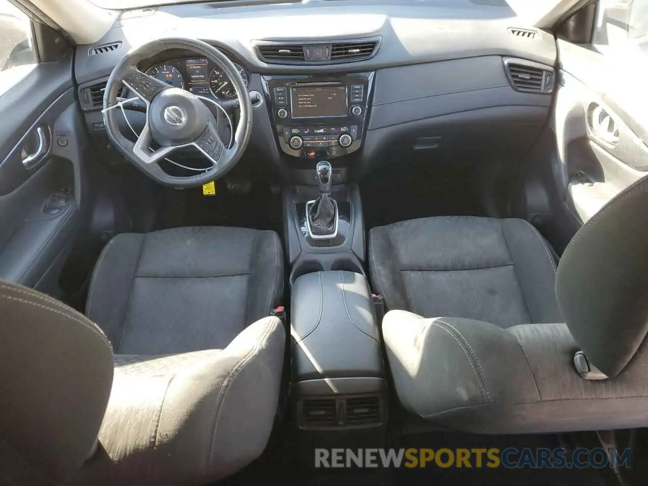 8 Photograph of a damaged car KNMAT2MV7KP555227 NISSAN ROGUE 2019