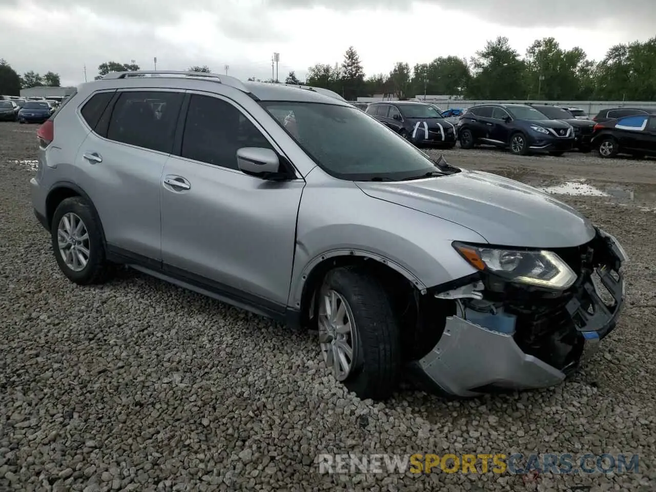 4 Photograph of a damaged car KNMAT2MV8KP508045 NISSAN ROGUE 2019
