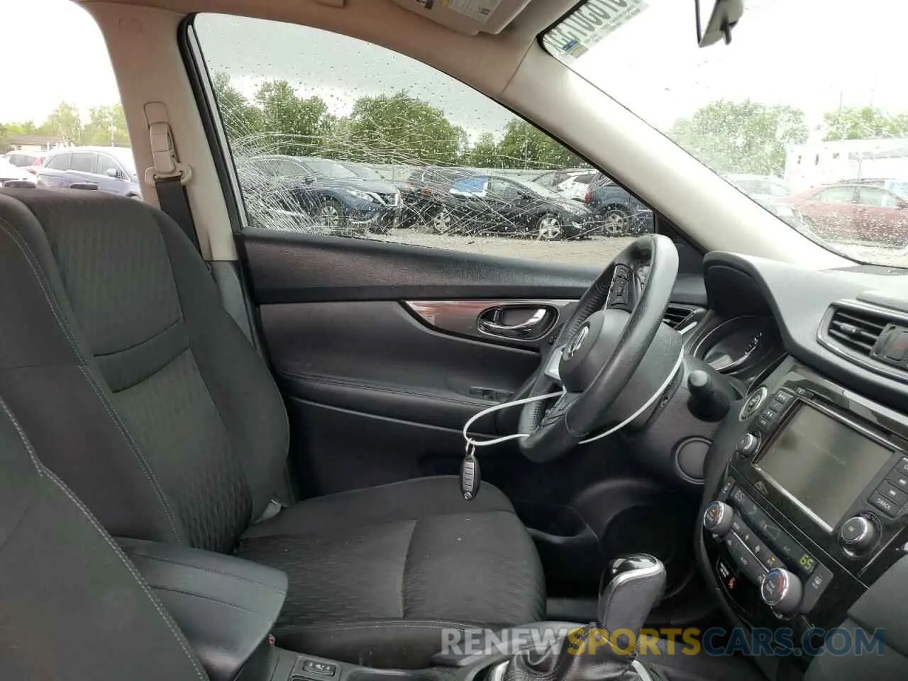 7 Photograph of a damaged car KNMAT2MV8KP508045 NISSAN ROGUE 2019