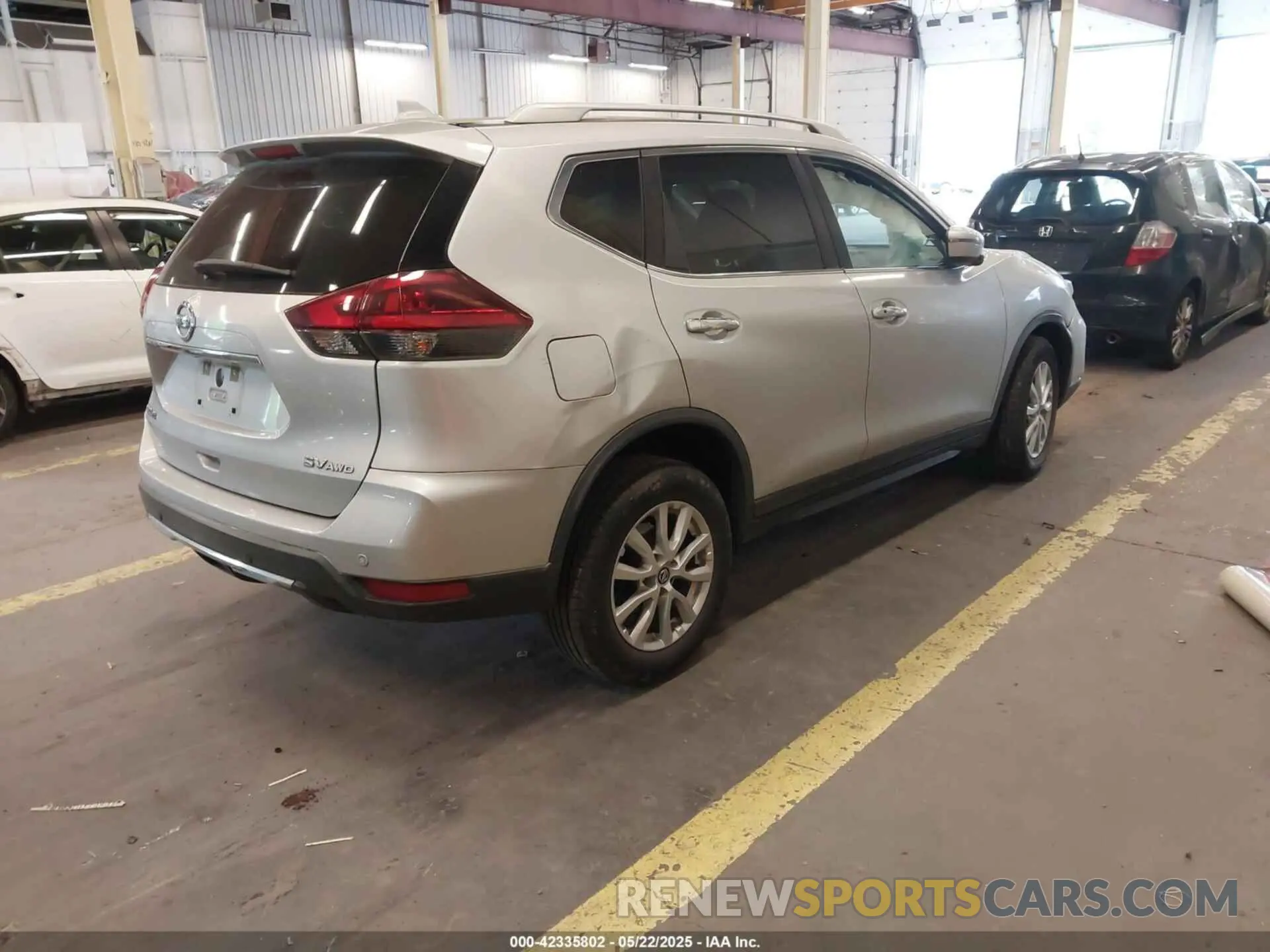 4 Photograph of a damaged car KNMAT2MV8KP522611 NISSAN ROGUE 2019