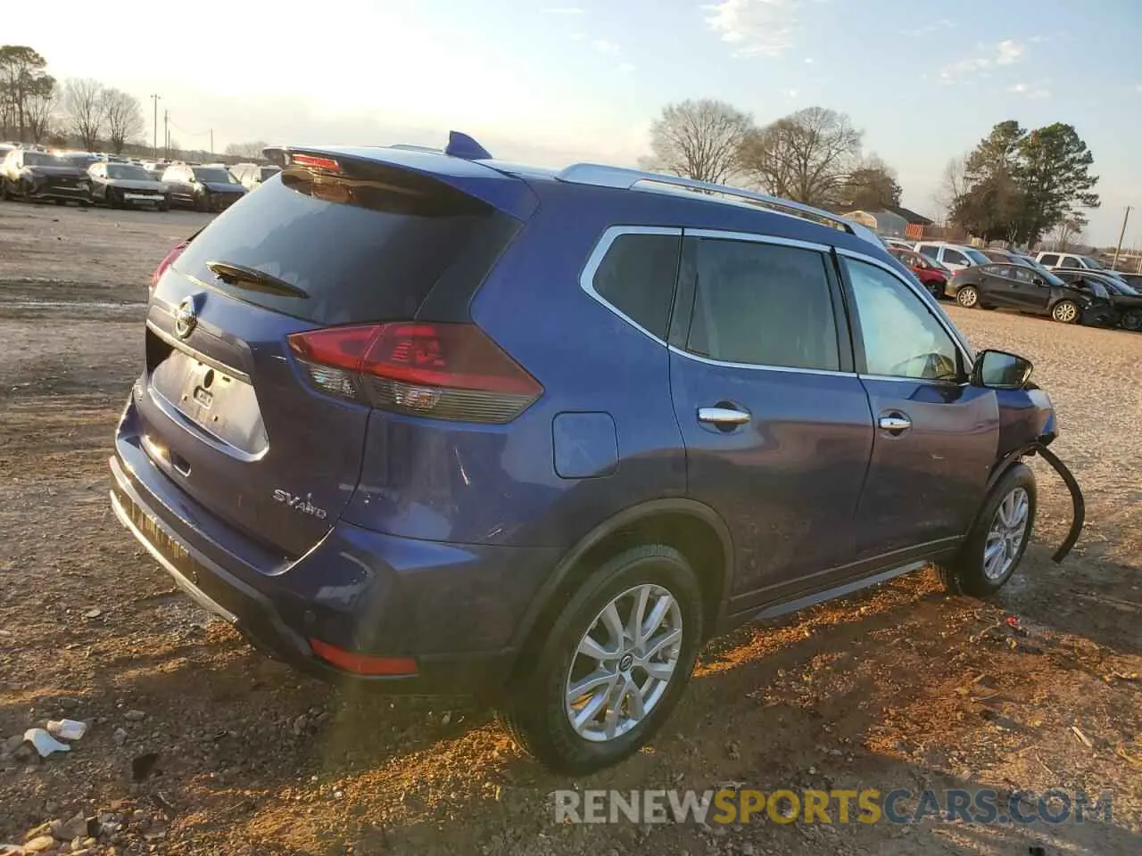 3 Photograph of a damaged car KNMAT2MV8KP525833 NISSAN ROGUE 2019