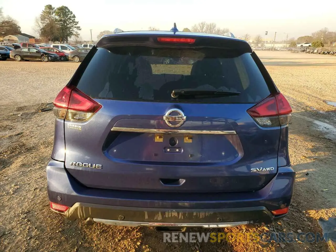 6 Photograph of a damaged car KNMAT2MV8KP525833 NISSAN ROGUE 2019