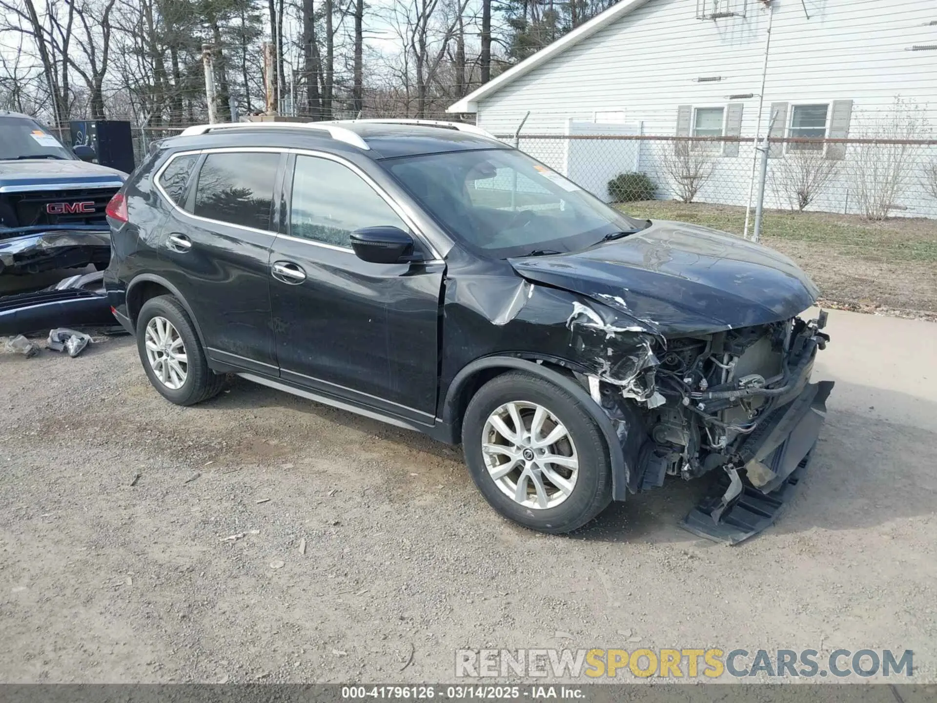 1 Photograph of a damaged car KNMAT2MV8KP527288 NISSAN ROGUE 2019