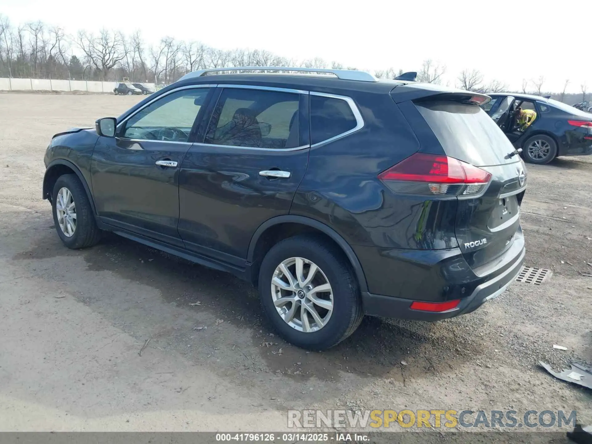 3 Photograph of a damaged car KNMAT2MV8KP527288 NISSAN ROGUE 2019