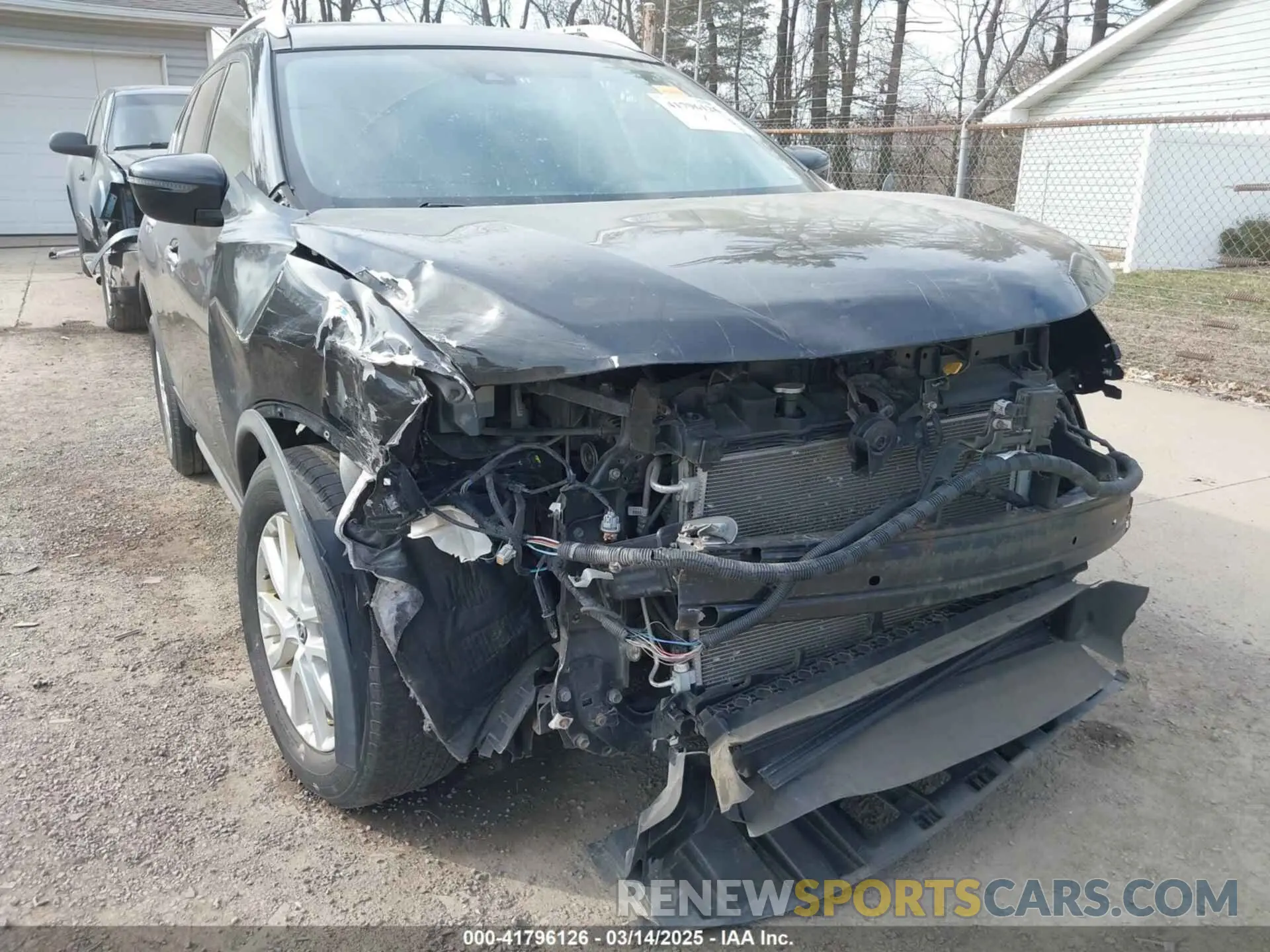 6 Photograph of a damaged car KNMAT2MV8KP527288 NISSAN ROGUE 2019