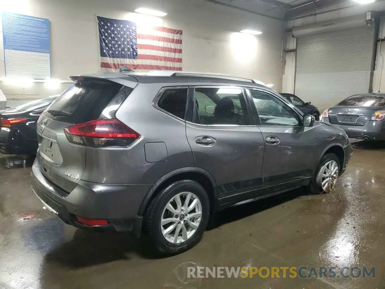 3 Photograph of a damaged car KNMAT2MV8KP534211 NISSAN ROGUE 2019