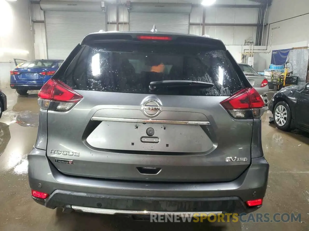 6 Photograph of a damaged car KNMAT2MV8KP534211 NISSAN ROGUE 2019