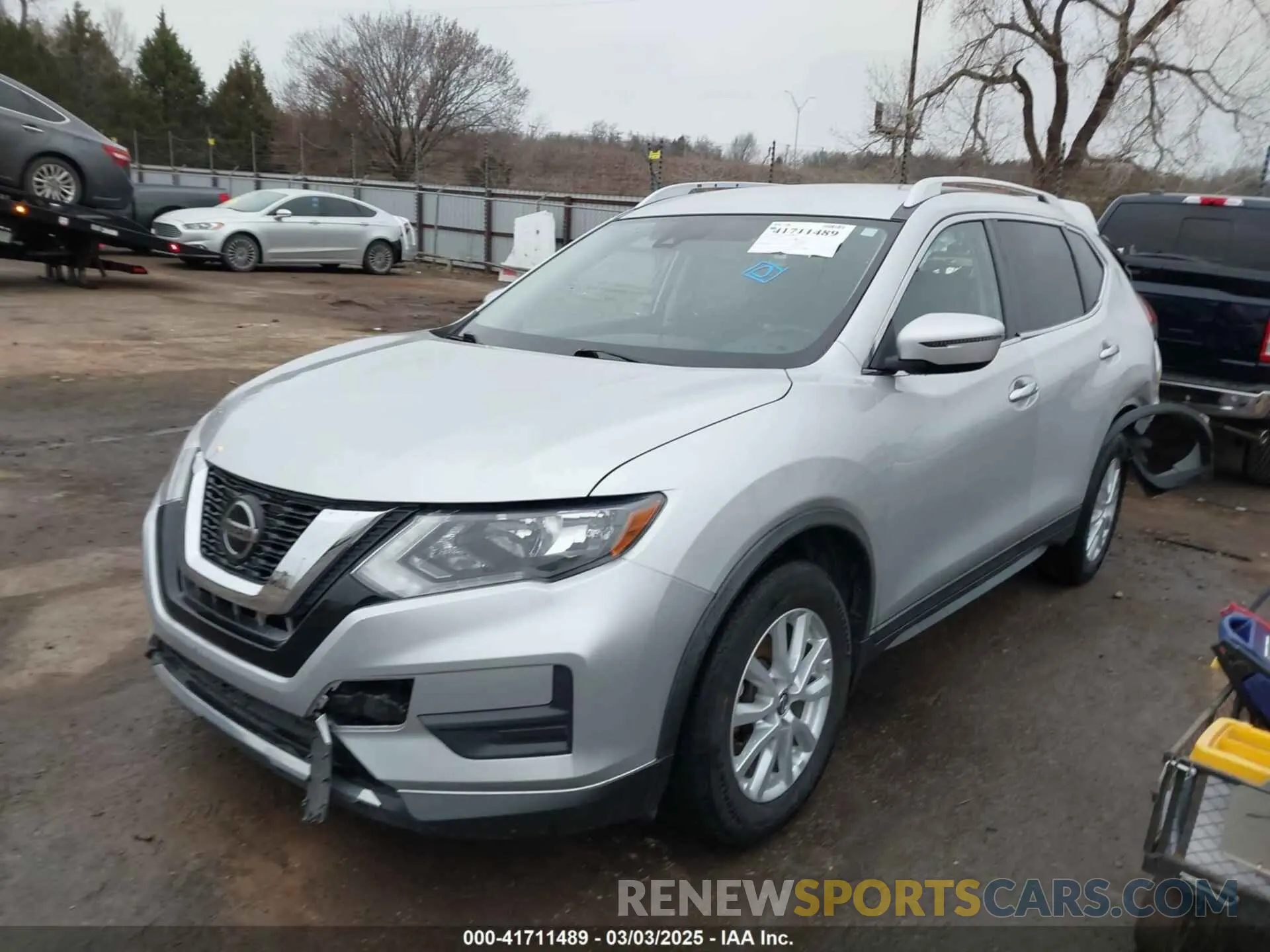 2 Photograph of a damaged car KNMAT2MV8KP541384 NISSAN ROGUE 2019