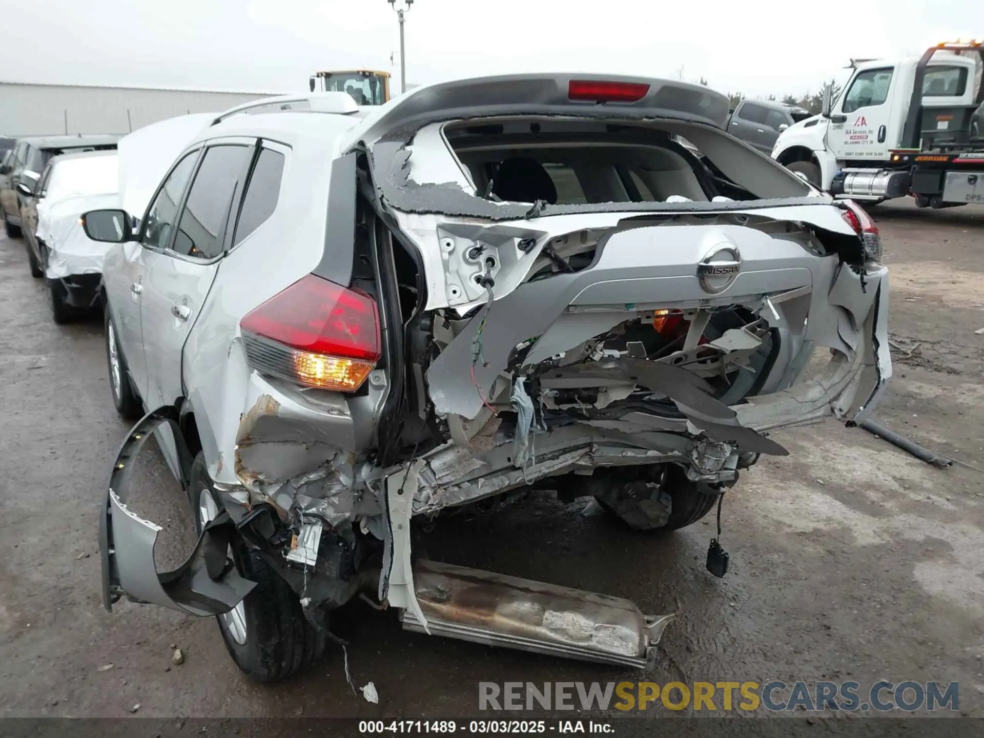 6 Photograph of a damaged car KNMAT2MV8KP541384 NISSAN ROGUE 2019