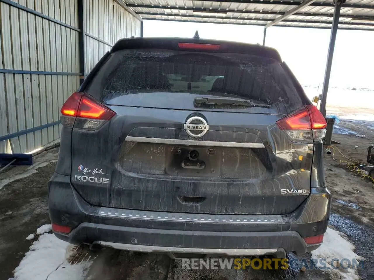 6 Photograph of a damaged car KNMAT2MV8KP545547 NISSAN ROGUE 2019