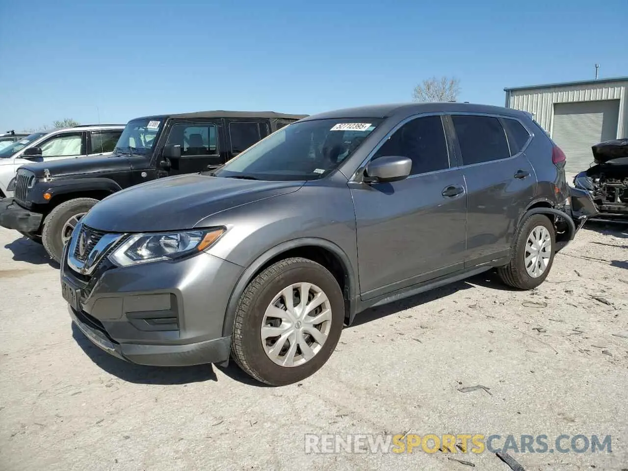 1 Photograph of a damaged car KNMAT2MV8KP560713 NISSAN ROGUE 2019