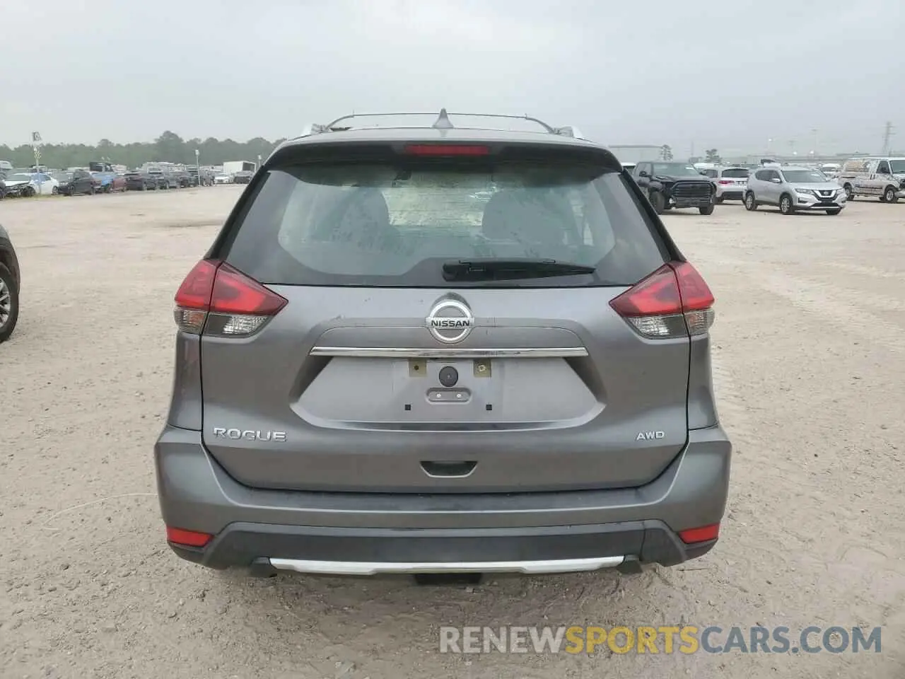 6 Photograph of a damaged car KNMAT2MV8KP560842 NISSAN ROGUE 2019