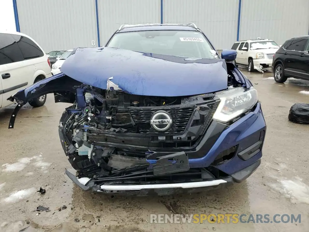 5 Photograph of a damaged car KNMAT2MV9KP516834 NISSAN ROGUE 2019