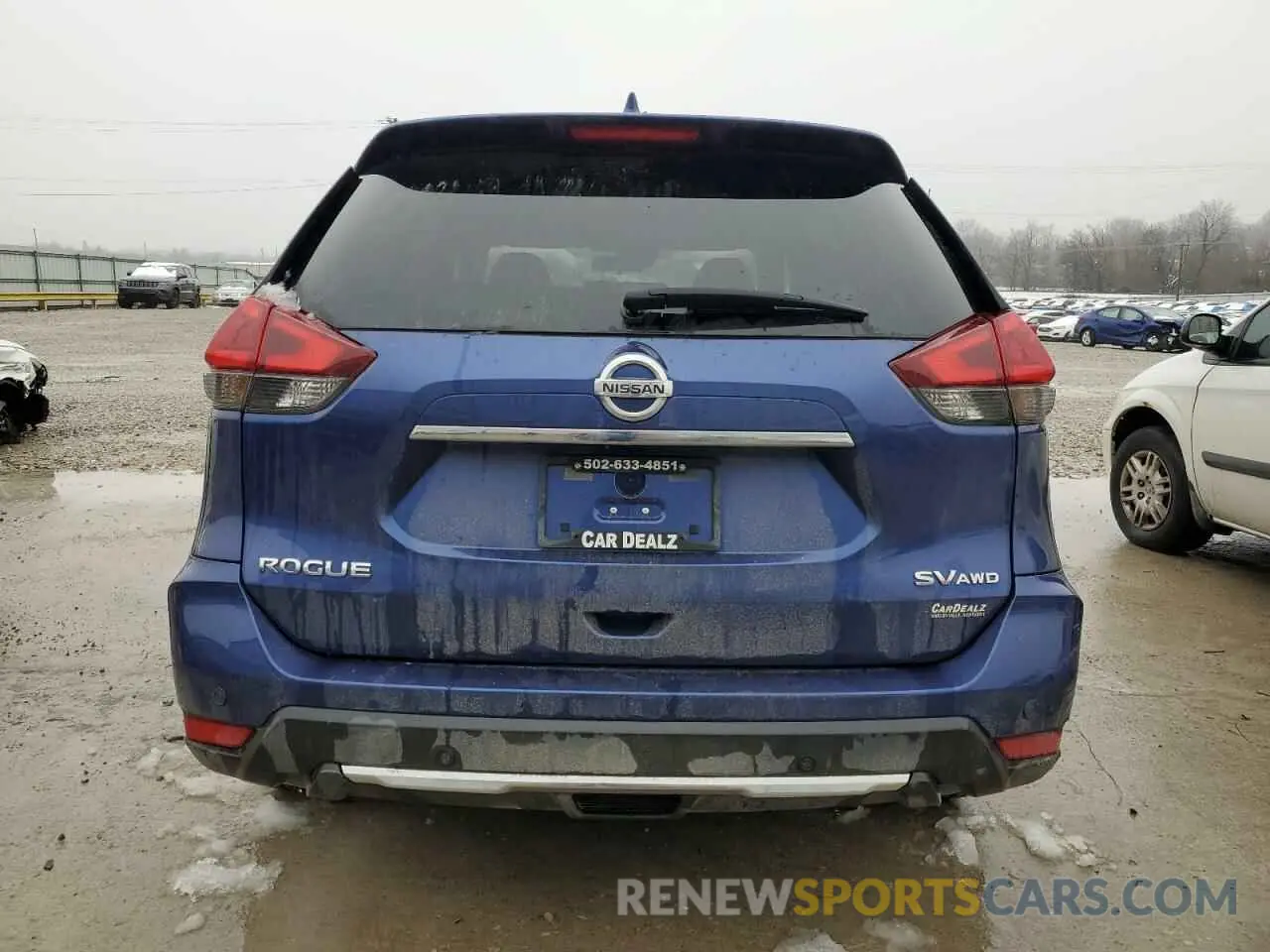 6 Photograph of a damaged car KNMAT2MV9KP516834 NISSAN ROGUE 2019