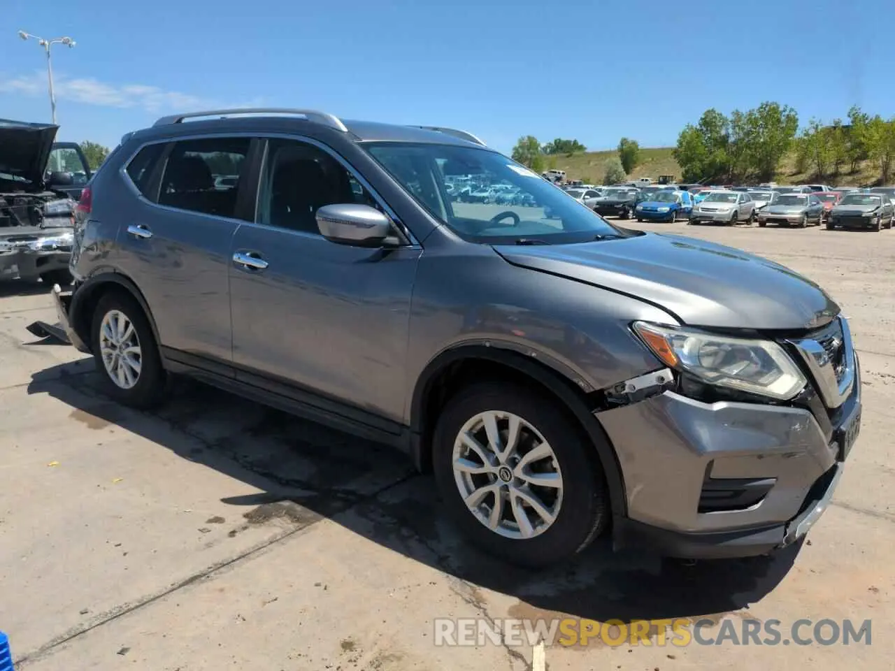 4 Photograph of a damaged car KNMAT2MV9KP522276 NISSAN ROGUE 2019
