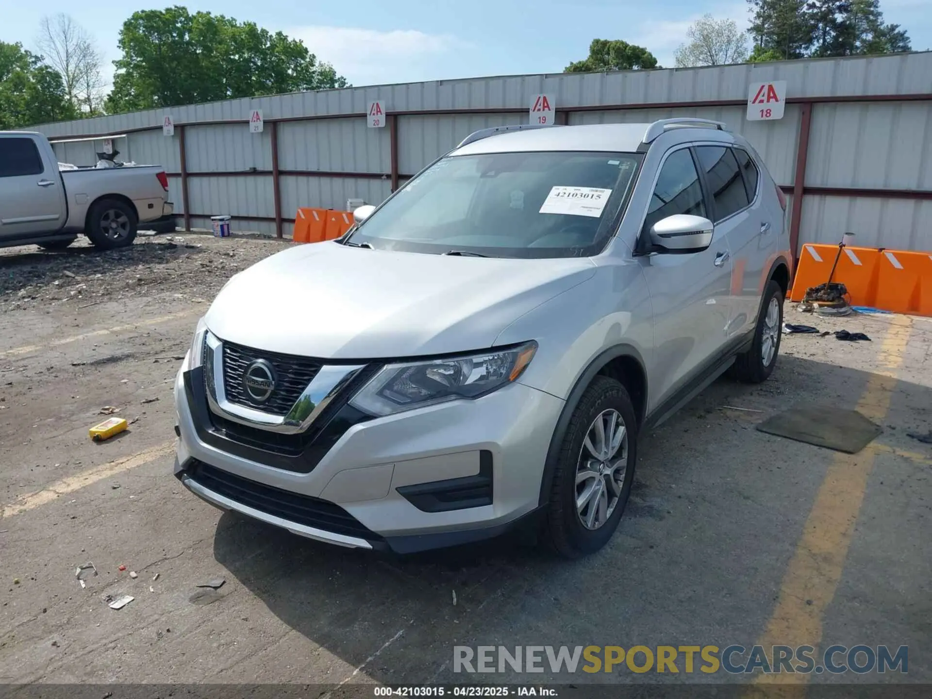 2 Photograph of a damaged car KNMAT2MV9KP524691 NISSAN ROGUE 2019