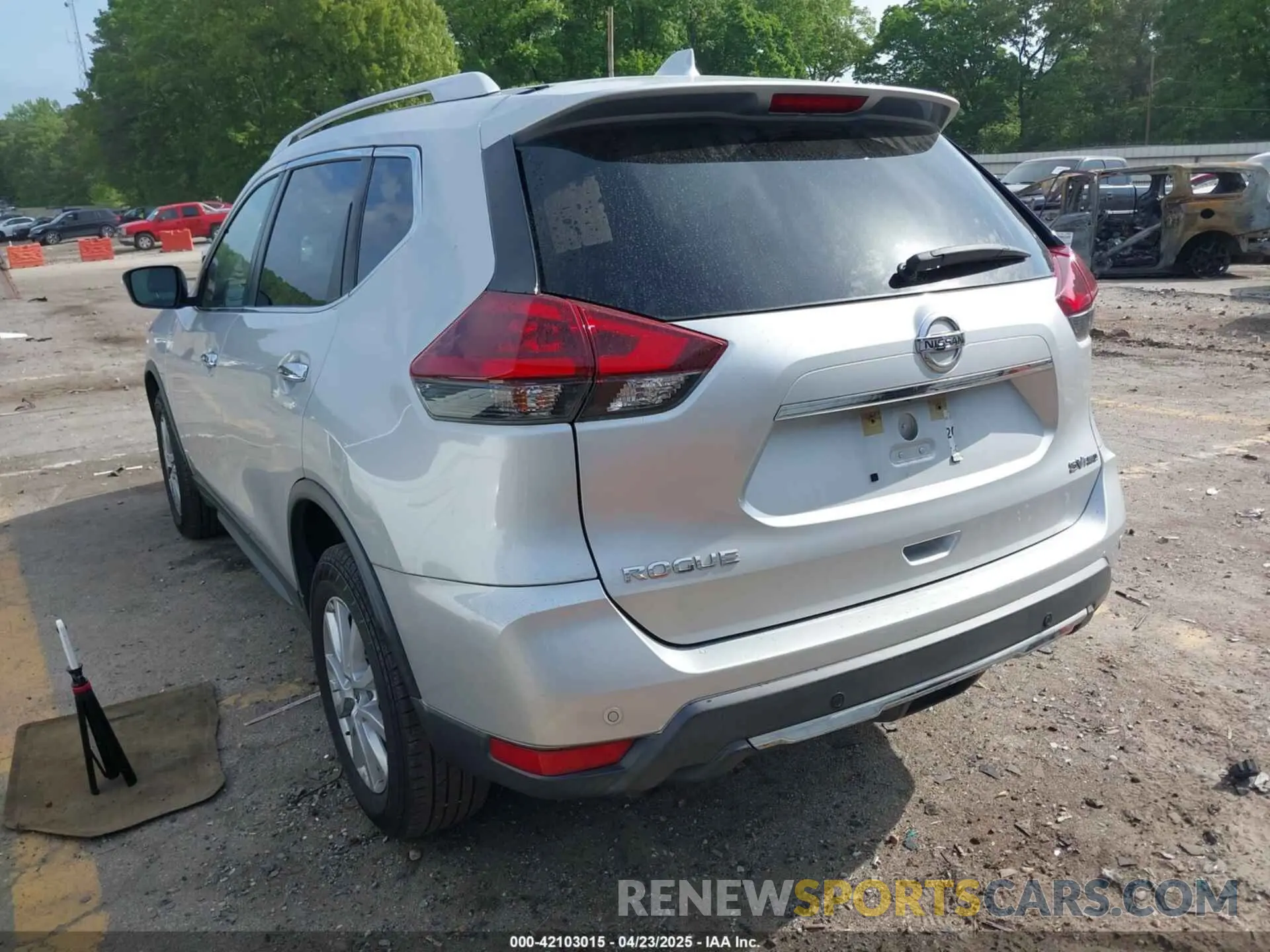 3 Photograph of a damaged car KNMAT2MV9KP524691 NISSAN ROGUE 2019