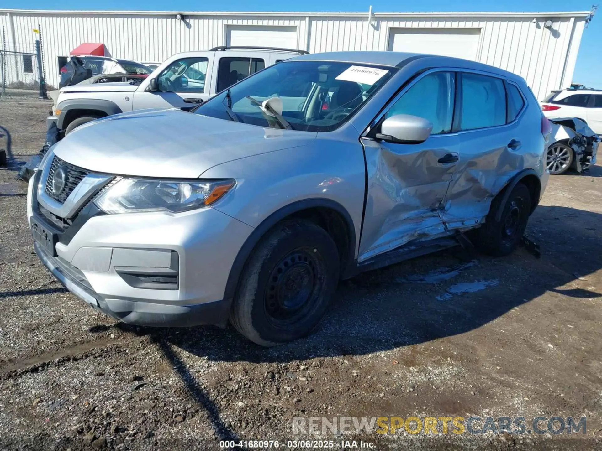 2 Photograph of a damaged car KNMAT2MV9KP528451 NISSAN ROGUE 2019