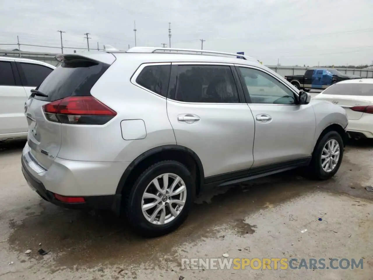 3 Photograph of a damaged car KNMAT2MV9KP530832 NISSAN ROGUE 2019