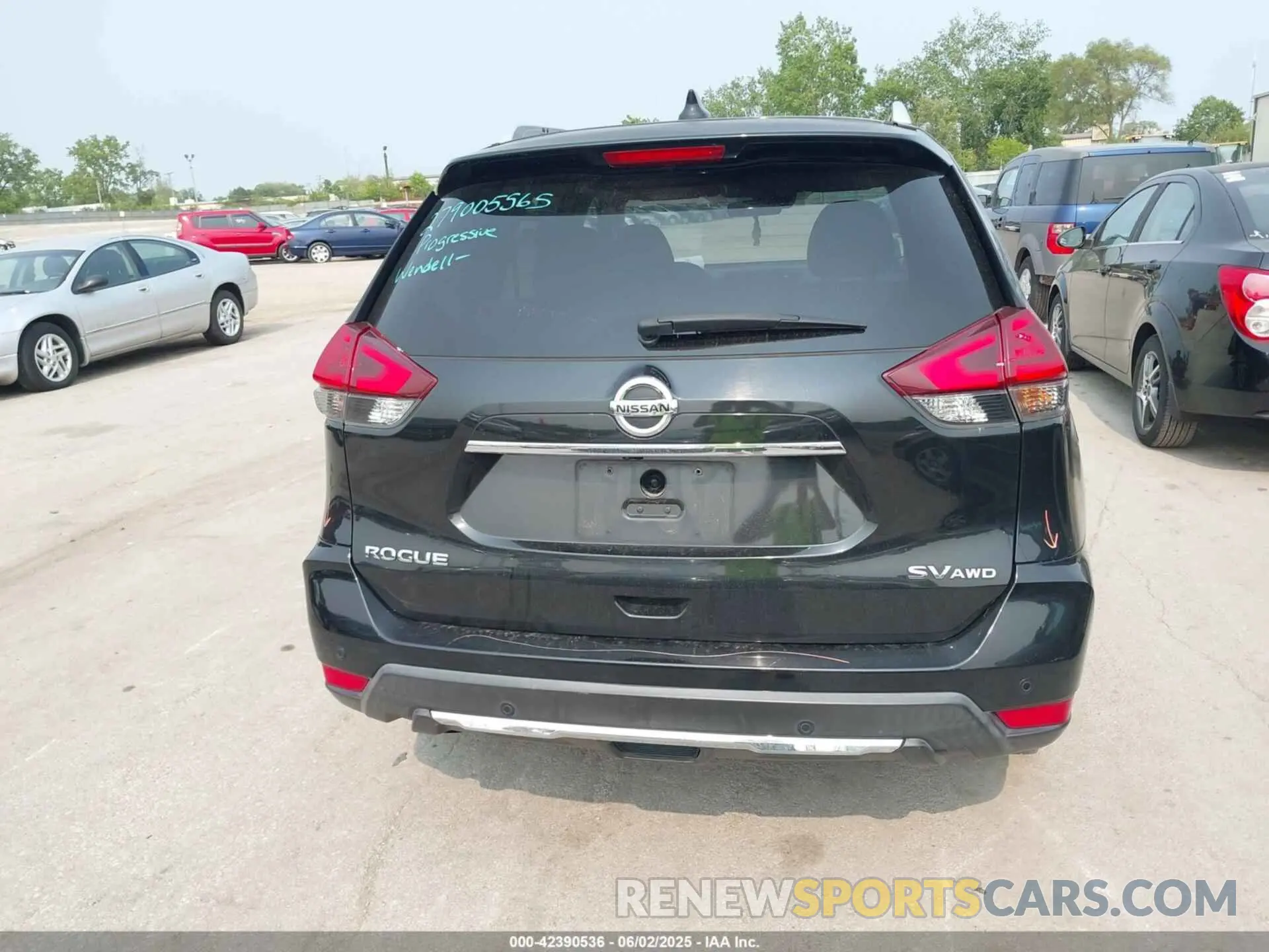 16 Photograph of a damaged car KNMAT2MV9KP531902 NISSAN ROGUE 2019