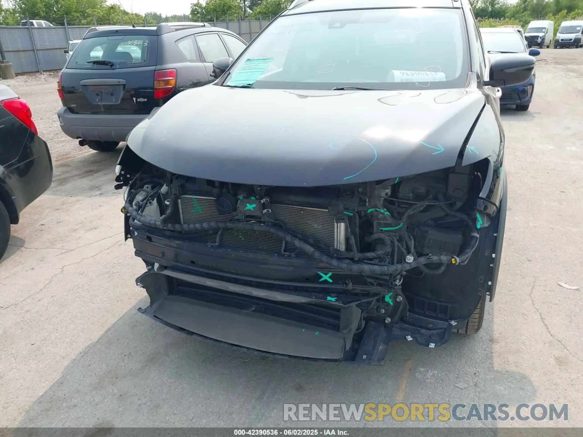 6 Photograph of a damaged car KNMAT2MV9KP531902 NISSAN ROGUE 2019