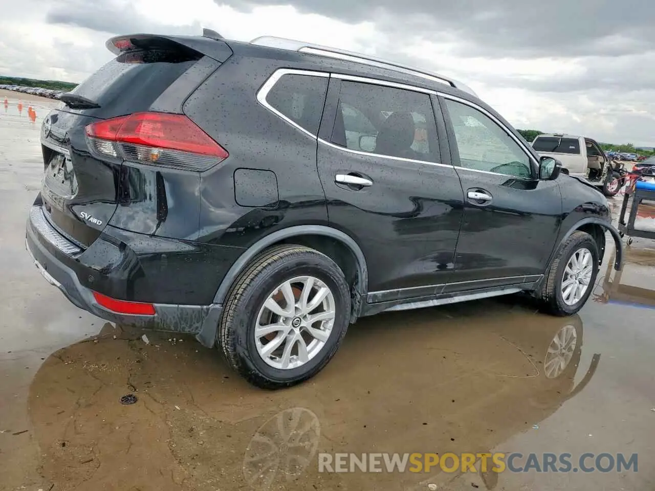 3 Photograph of a damaged car KNMAT2MV9KP548098 NISSAN ROGUE 2019