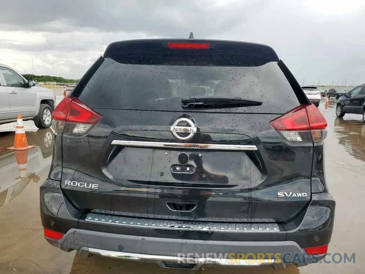 6 Photograph of a damaged car KNMAT2MV9KP548098 NISSAN ROGUE 2019