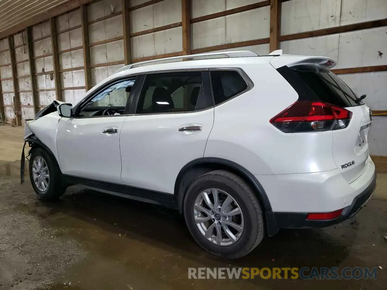 2 Photograph of a damaged car KNMAT2MV9KP549767 NISSAN ROGUE 2019