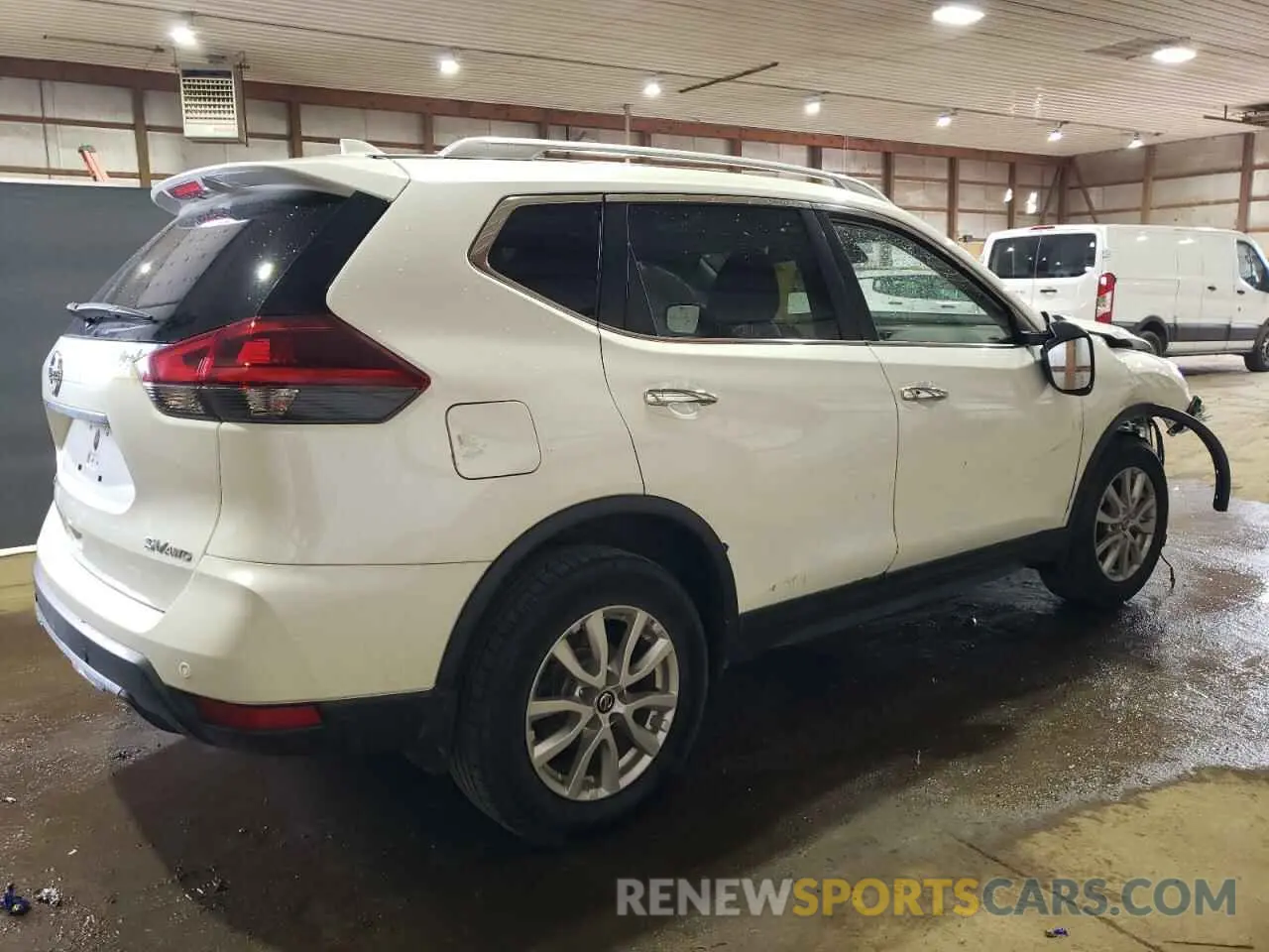 3 Photograph of a damaged car KNMAT2MV9KP549767 NISSAN ROGUE 2019