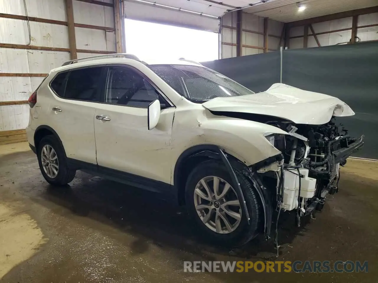 4 Photograph of a damaged car KNMAT2MV9KP549767 NISSAN ROGUE 2019