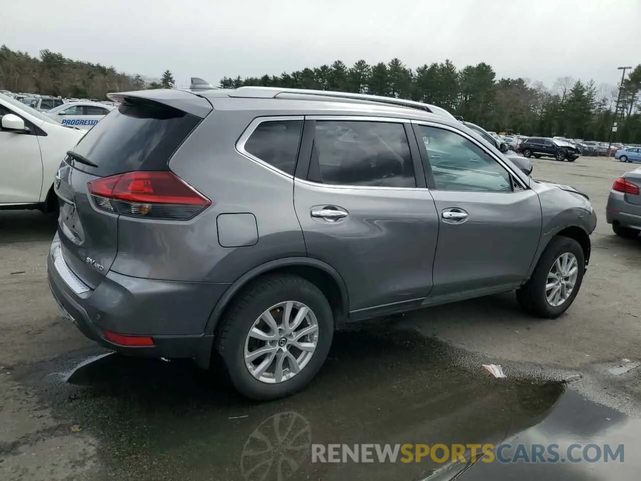 3 Photograph of a damaged car KNMAT2MV9KP550921 NISSAN ROGUE 2019